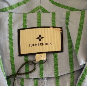 Tuckernuck Green and Blue Striped Dress